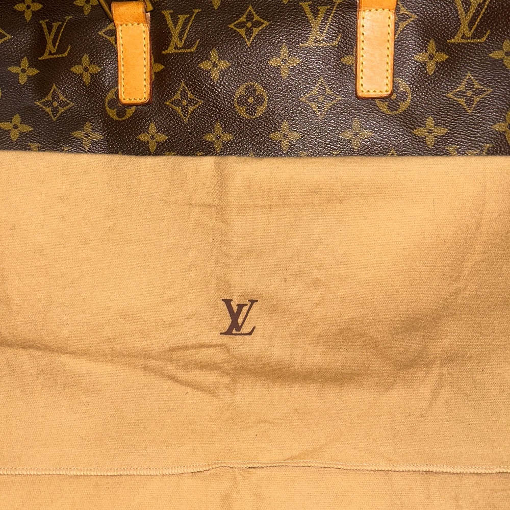 Authentic Louis Vuitton Monogram Cabas Piano Bag With Dust bag